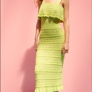 Zara Long Knit Dress, Size M NWT